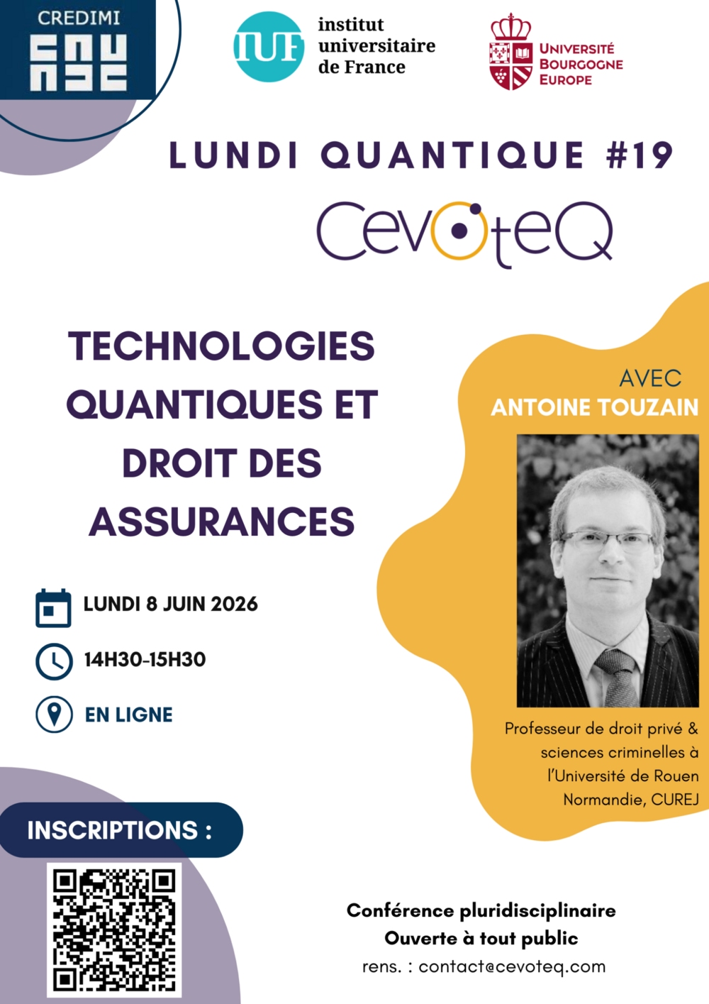 Photo de l'article : 20260608 - Lundi Quantique #19 avec Antoine Touzain, 