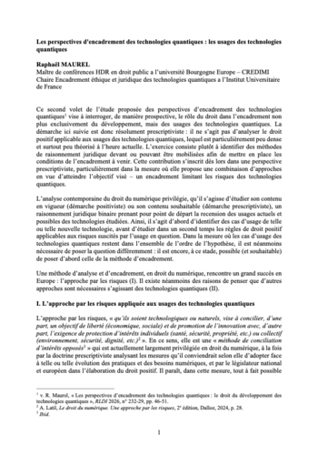 Photo de l'article : R. Maurel, 