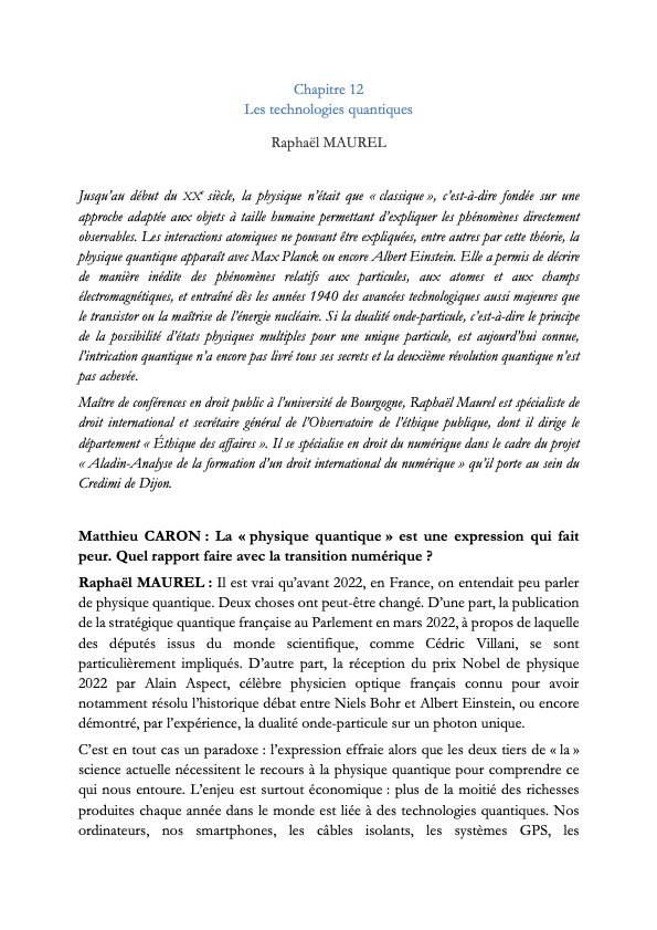 Photo de l'article : R. Maurel, 