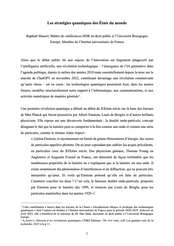 Photo de l'article : R. Maurel, 